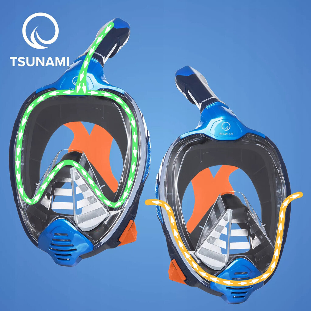 Sukeldumismask Tsunami Pro, S/M hind ja info | Ujumismaskid | kaup24.ee