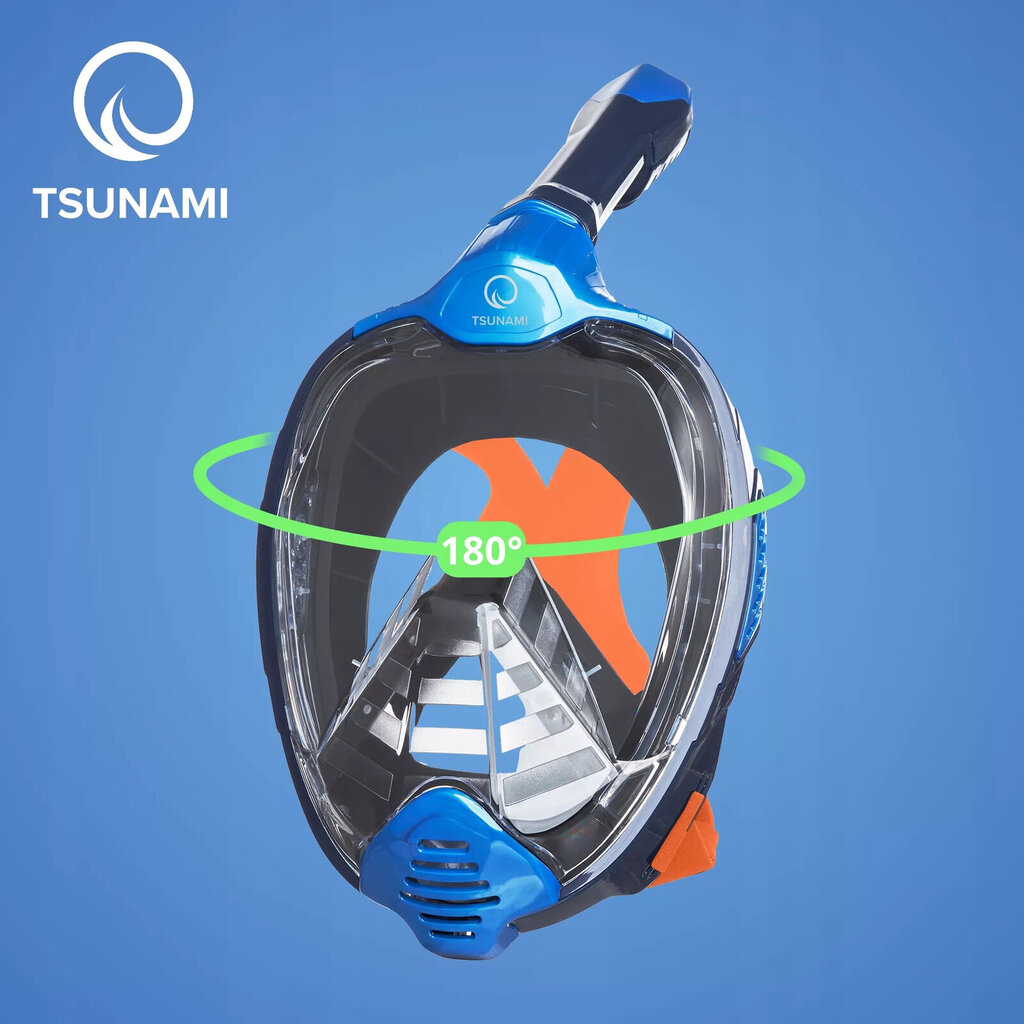 Sukeldumismask Tsunami Pro, S/M hind ja info | Ujumismaskid | kaup24.ee