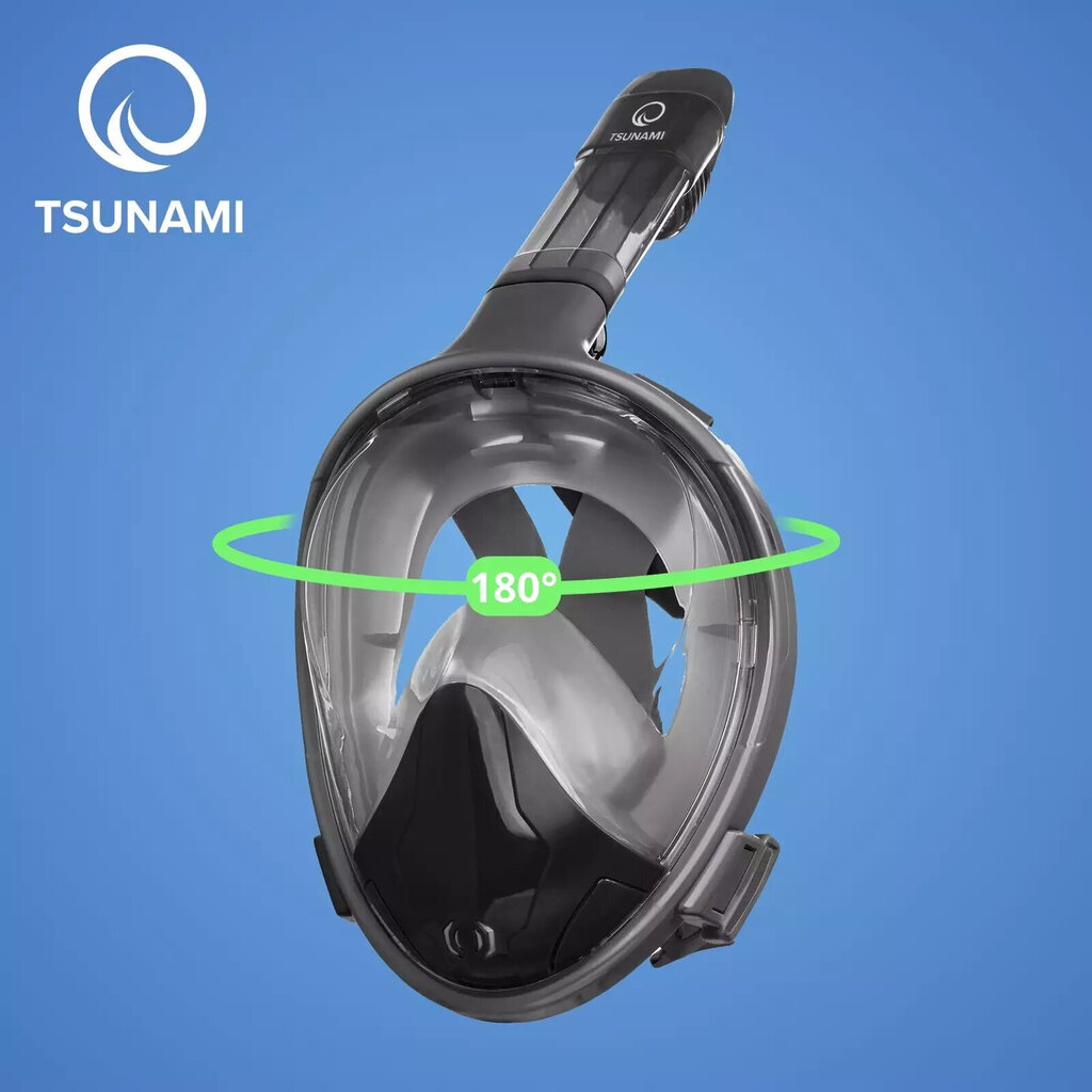 Sukeldumismask Tsunami Pro, L/XL hind ja info | Ujumismaskid | kaup24.ee