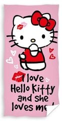 Laste rätik Hello Kitty, 70x140 cm цена и информация | Полотенца | kaup24.ee