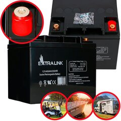 Aku Extralink Agm 12V 40Ah hind ja info | Akud | kaup24.ee