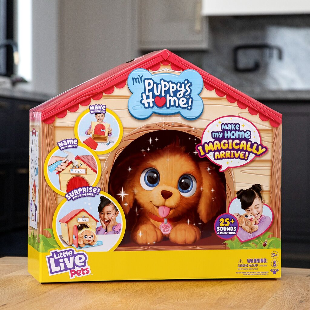 Interaktiivne komplekt Little Live Pets Kutsikamaja цена и информация | Tüdrukute mänguasjad | kaup24.ee