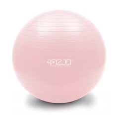 Täispuhutav võimlemispall 4fizjo 65 cm, Roosa hind ja info | Võimlemispallid | kaup24.ee