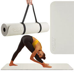 Нескользящий коврик для упражнений из TPE 0.6 CM цена и информация | Коврики для йоги, фитнеса | kaup24.ee
