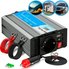 Auto pingemuundur Extralink OPIM-500W 12V, 500W цена и информация | Автомобильные электропринадлежности 12V | kaup24.ee