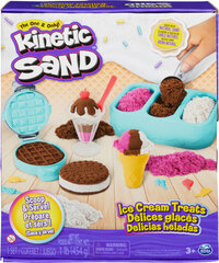 Kineetilise liiva komplekt Kinetic Sand Jäätise magustoidud цена и информация | Развивающие игрушки и игры | kaup24.ee