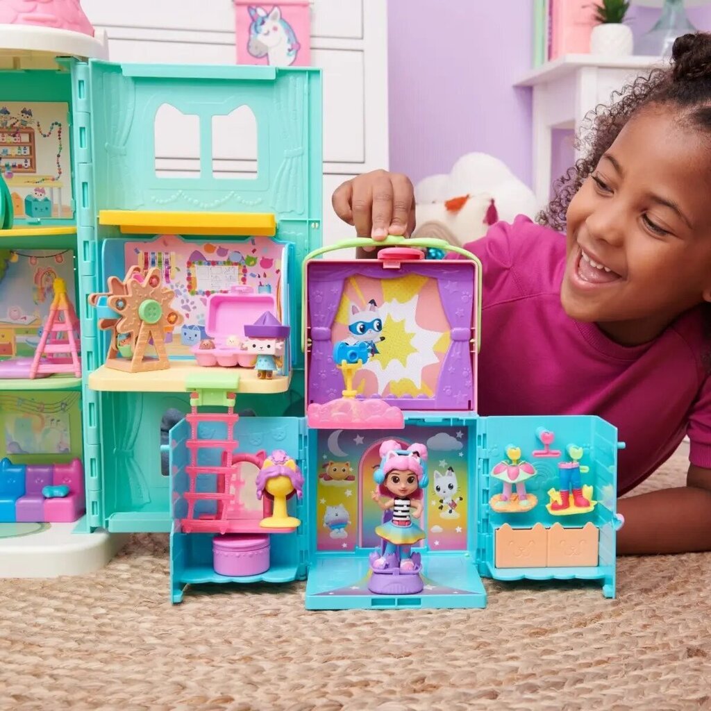 Komplekt Gabby's Dollhouse Vikerkaare kapp цена и информация | Tüdrukute mänguasjad | kaup24.ee