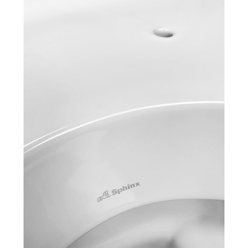 Seinale kinnitatav WC-pott Sphinx 420, ilma kaaneta hind ja info | WС-potid | kaup24.ee