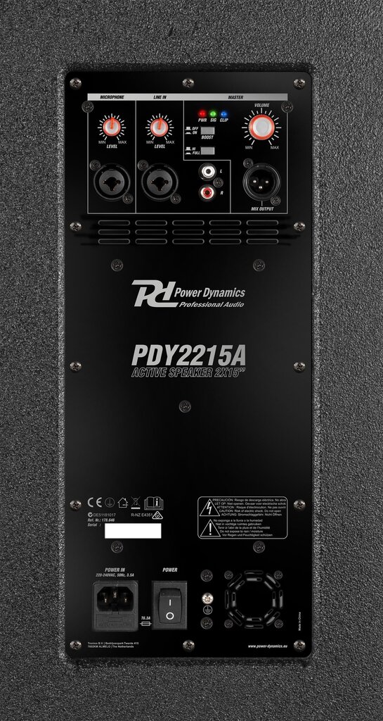 Power Dynamics PDY2215A hind ja info | Kõlarid | kaup24.ee