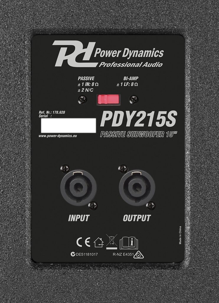Power Dynamics PDY215S hind ja info | Kõlarid | kaup24.ee