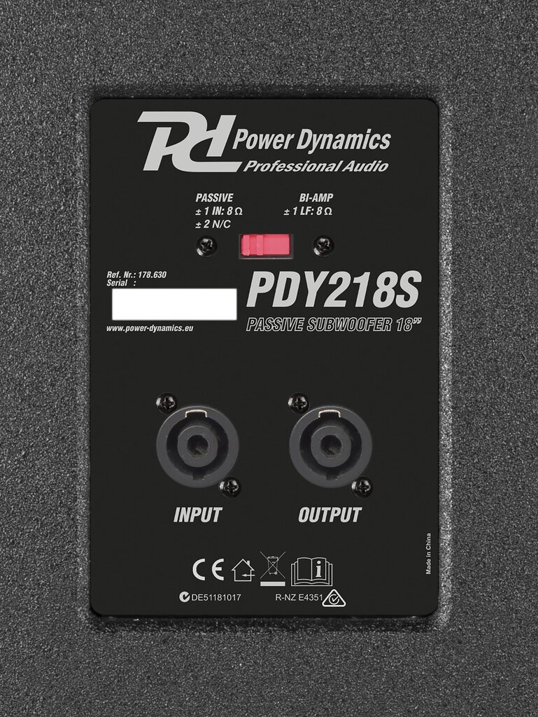 Power Dynamics PDY218S hind ja info | Kõlarid | kaup24.ee