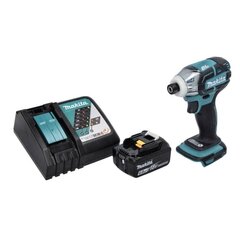 Juhtmeta lööktrell Makita DTS 141 RG1, 18 V, koos aku ja laadijaga цена и информация | Шуруповерты, дрели | kaup24.ee