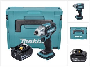 Аккумуляторный ударный гайковерт Makita DTS 141 G1J, 18 В, с аккумулятором и без блока для зарядки цена и информация | Шуруповерты, дрели | kaup24.ee