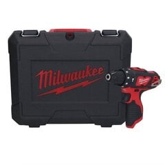 Akulöökrell Milwaukee M12 BPD, 12 V, ilma aku ja laadijata hind ja info | Akutrellid, kruvikeerajad | kaup24.ee