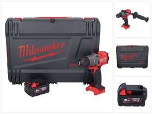 Аккумуляторная ударная дрель Milwaukee M18 FPD3-501X, 18 В, с аккумулятором, без блока для зарядки цена и информация | Шуруповерты, дрели | kaup24.ee