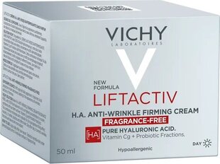 Kortsudevastane kreem Vichy LiftActiv H.A. Anti-wrinkle Firming lõhnaaineteta, 50ml цена и информация | Кремы для лица | kaup24.ee