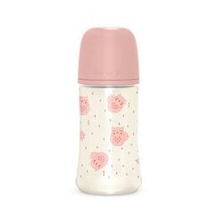 Pudel Suavinex, 270 ml, 3 m+, roosa цена и информация | Бутылочки и аксессуары | kaup24.ee