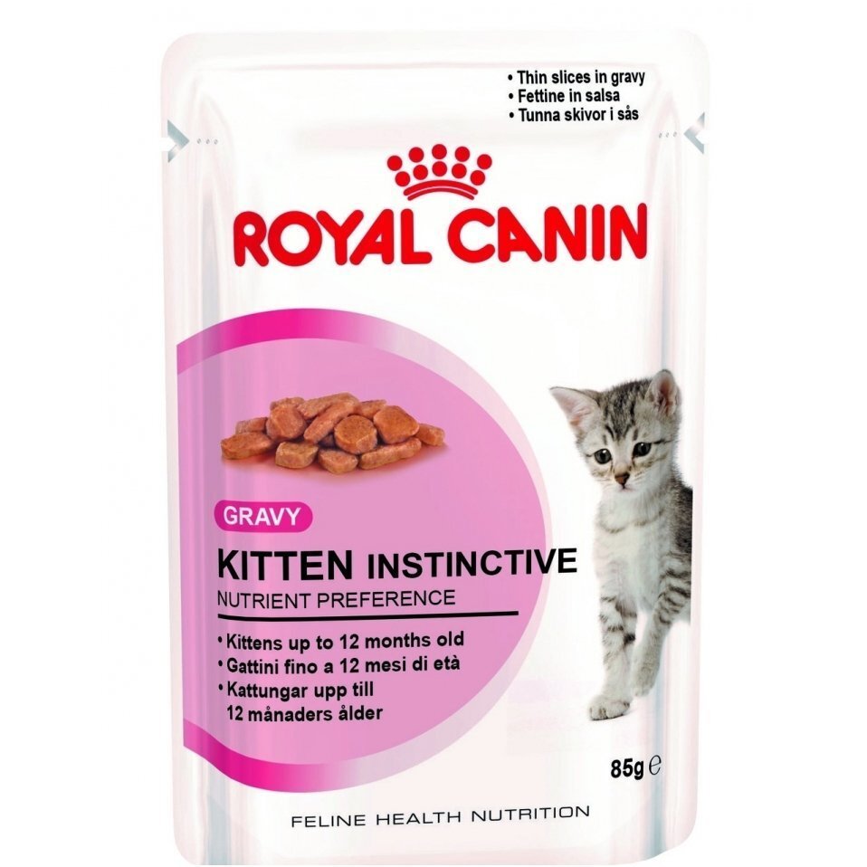 Royal Canin Kitten Instinctive 85 g hind ja info | Konservid kassidele | kaup24.ee