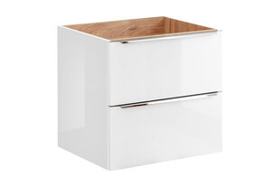 Шкаф для ванной комнаты Comad Capri 820B, белый/коричневый цвет цена и информация | Шкафчики для ванной | kaup24.ee