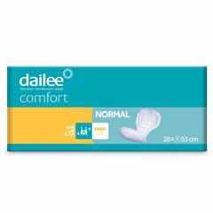 Sidemed Dailee Comfort Normal S, 28 tk hind ja info | Mähkmed, hügieenisidemed, ühekordsed linad täiskasvanutele | kaup24.ee