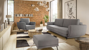 Комплект мягкой мебели из 3-х частей Eltap Megis, серый цвет цена и информация | Комплекты мягкой мебели | kaup24.ee