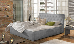 Кровать Eltap Milano, 140х200 см, серого цвета цена и информация | Кровати | kaup24.ee