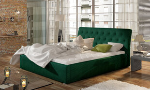 Кровать Eltap Milano, 140х200 см, зеленого цвета цена и информация | Кровати | kaup24.ee