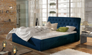 Кровать Eltap Milano, 140x200 см, синего цвета цена и информация | Кровати | kaup24.ee