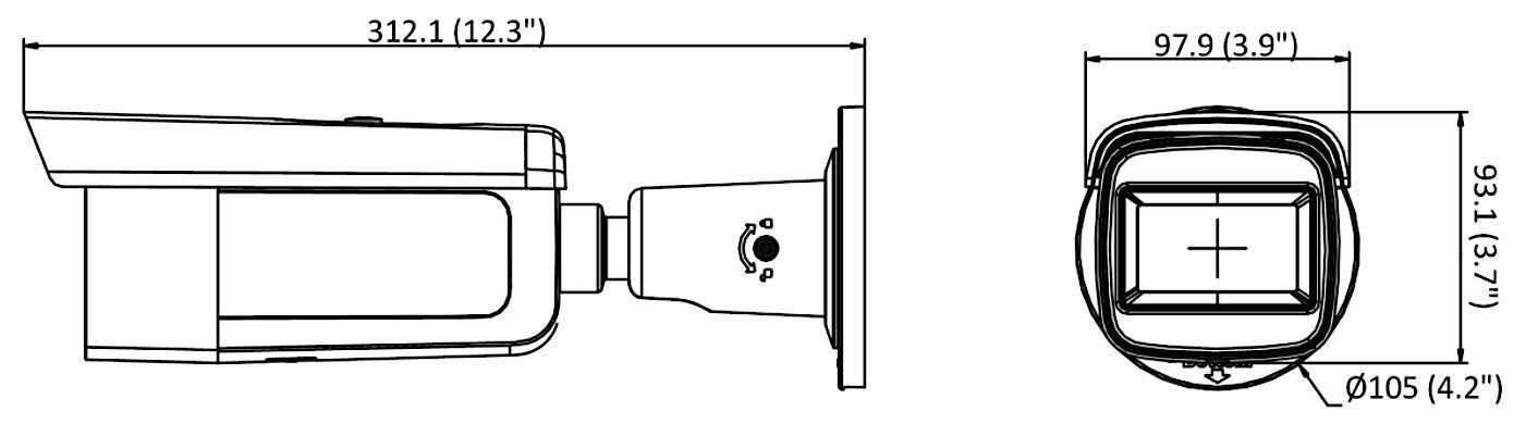 IP-kaamera Hikvision AcuSense DS-2CD2623G2-IZS цена и информация | Valvekaamerad | kaup24.ee