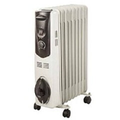 Масляный радиатор (11 секций) S&P SAHARA 2503, белый 2500Вт цена и информация | Обогреватели | kaup24.ee