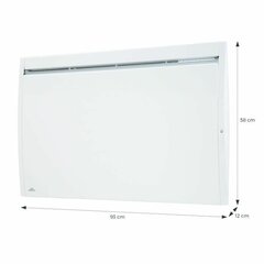 Digitaalne Radiaator Airelec Alize A693685 1500 W Valge цена и информация | Обогреватели | kaup24.ee