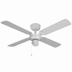 Laeventilaator EDM Báltico Ø 102 cm Valge 50 W hind ja info | Ventilaatorid | kaup24.ee