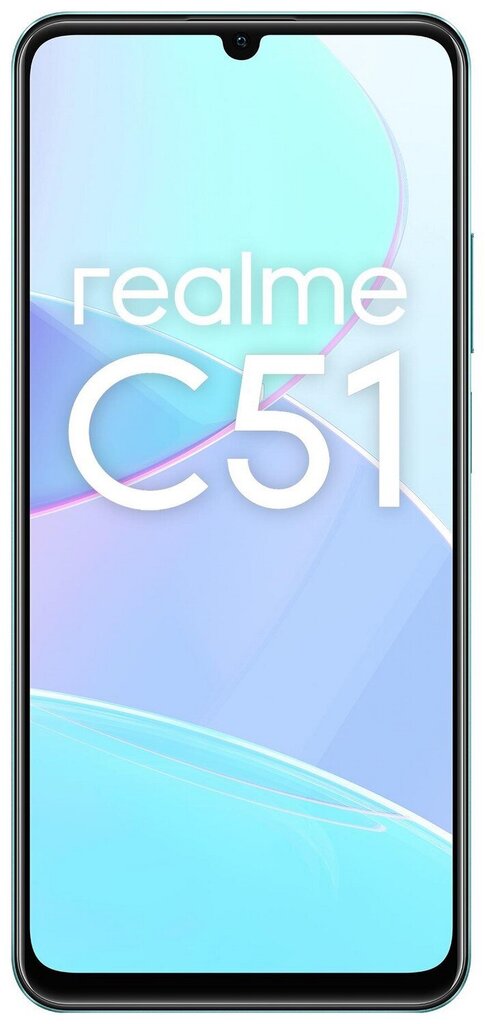 Realme C51 4/128GB Mint Green цена и информация | Telefonid | kaup24.ee