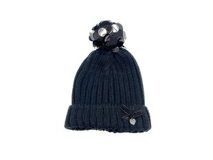Müts tüdrukutele Gianmarco Venturi, sinine hind ja info | Tüdrukute mütsid, sallid, kindad | kaup24.ee