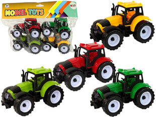 Набор тракторов 4 шт цена и информация | Игрушки для мальчиков | kaup24.ee