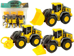 Ehitusauto komplekt kollane, 3 tk hind ja info | Poiste mänguasjad | kaup24.ee