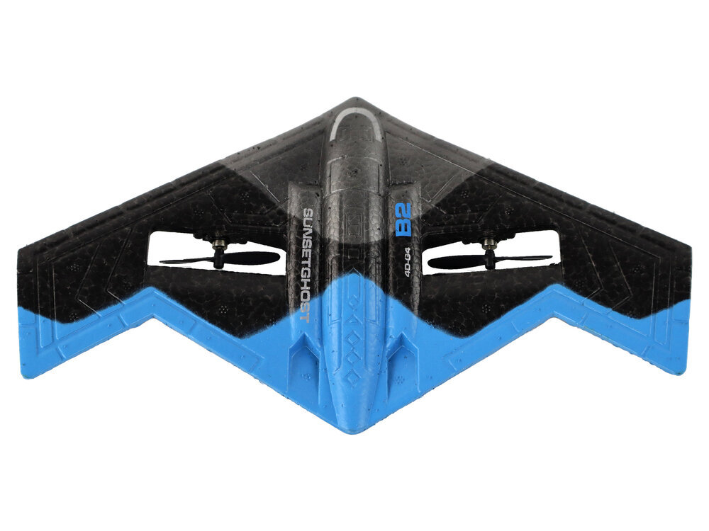 Kaugjuhitav õhusõiduk, sinine ja must hind ja info | Poiste mänguasjad | kaup24.ee