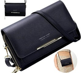 Маленькая женская сумочка А54, черная цена и информация | Женские сумки | kaup24.ee