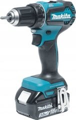 Дрель/шуруповерт Makita DDF485RF3J, 18 В, с аккумулятором цена и информация | Шуруповерты, дрели | kaup24.ee