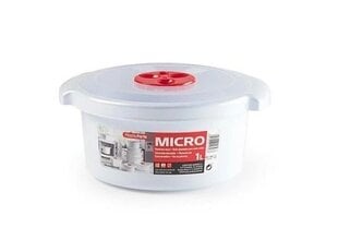 Plastic Forte mikrolaineahju nõu, 1L цена и информация | Посуда для хранения еды | kaup24.ee