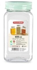 Plastic Forte purk kaanega, 600 ml цена и информация | Посуда для хранения еды | kaup24.ee