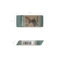 Kustutuskumm Natural Life 60x25x10mm, 32tk цена и информация | Канцелярские товары | kaup24.ee