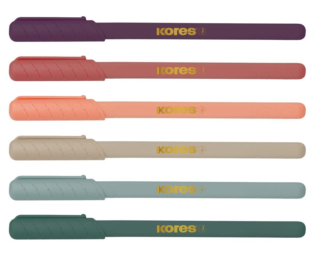 Pastapliiats Kores K0R-M Vintage 1.0mm, 6 värvi hind ja info | Kirjutusvahendid | kaup24.ee