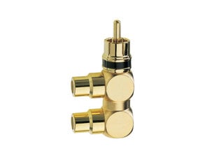 Adapter Inakustik Premium RCA F / Y Adapter, 2 tk цена и информация | Кабели и провода | kaup24.ee