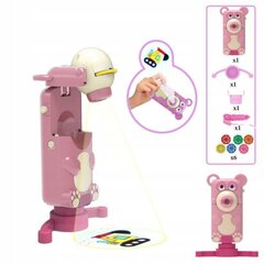 Joonistusprojektor 2200-10R, roosa цена и информация | Развивающие игрушки | kaup24.ee
