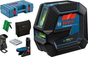 Ristjoone lasernivoo Bosch GCL 2-50 G, RM10 0601066M02 hind ja info | Käsitööriistad | kaup24.ee