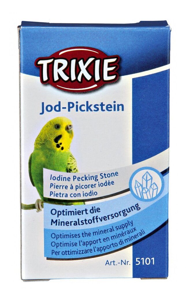 Joodiga kriit Trixie papagoidele 25 g цена и информация | Pesakastid, söötjad ja puurid | kaup24.ee