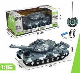 Kaugjuhitav RC tank цена и информация | Игрушки для мальчиков | kaup24.ee