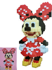 3D konstruktor miniklotsidest "Minnie Mouse", 1529 elementi цена и информация | Конструкторы и кубики | kaup24.ee