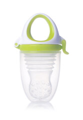 Toiduanum KidsMe Food Feeder Plus Lime, 6+ kuud hind ja info | Laste sööginõud | kaup24.ee